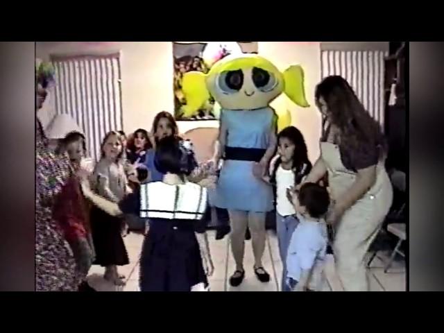 MY POWERPUFF GIRLS 8TH BIRTHDAY PARTY (2000) WITH COMMENTARY
