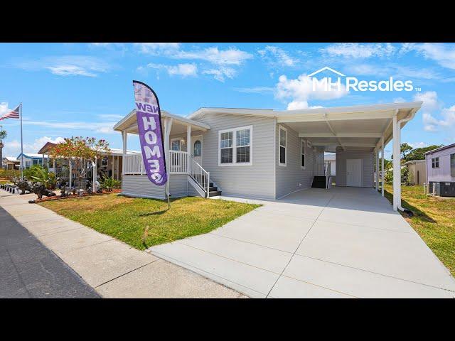 New 2023 Jacobsen Manufactured Home 2 Bed 2 Bath Covered Porch Dog Friendly La Plaza Clearwater FL