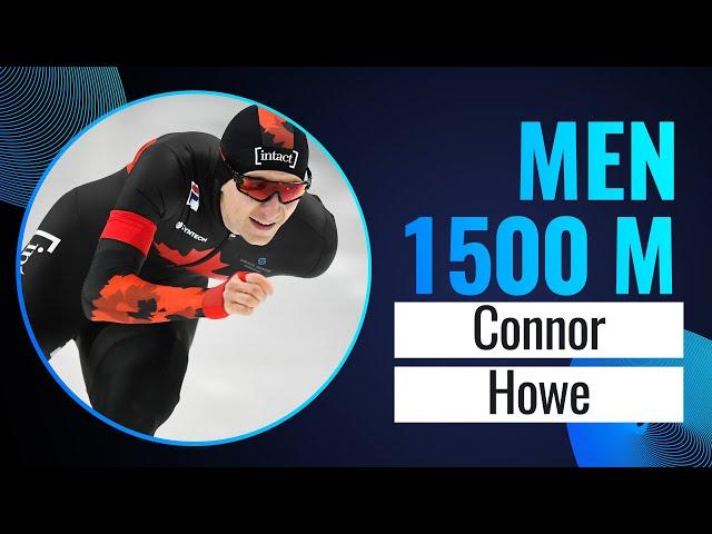 Connor HOWE (CAN) | Gold | 1500m Men | Four Continents | Salt Lake City 2024 | #SpeedSkating