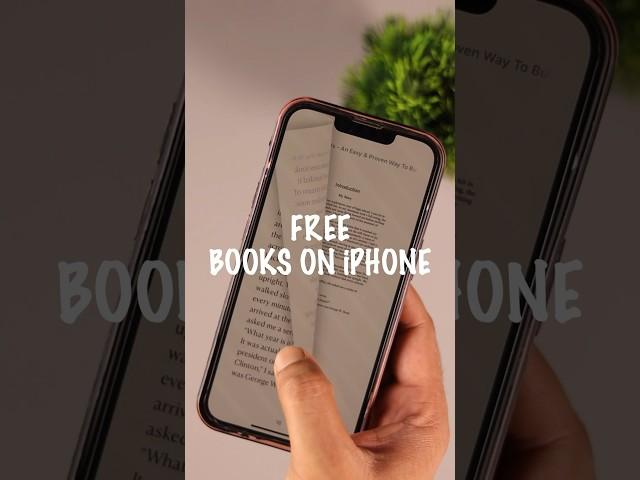 How To Read FREE Books on iPhone  #arsmart