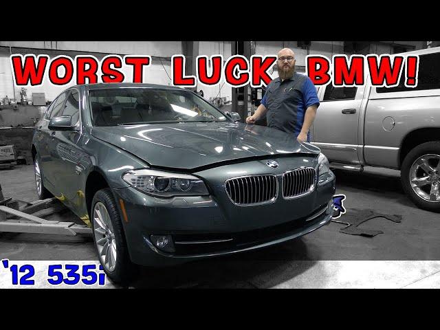 One bad day for a customer! CAR WIZARD found TWO insanely unrelated issues at time on '12 BMW 535i