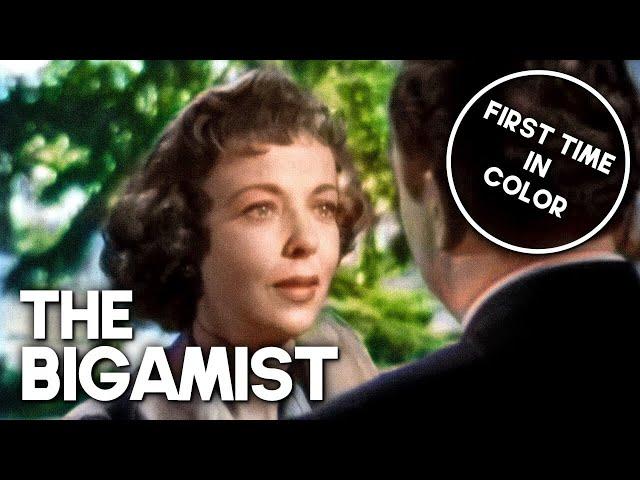 The Bigamist | COLORIZED | Drama | Classic Movie