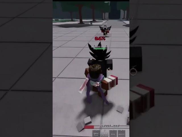 saitama x garou combo #games #roblox #duo