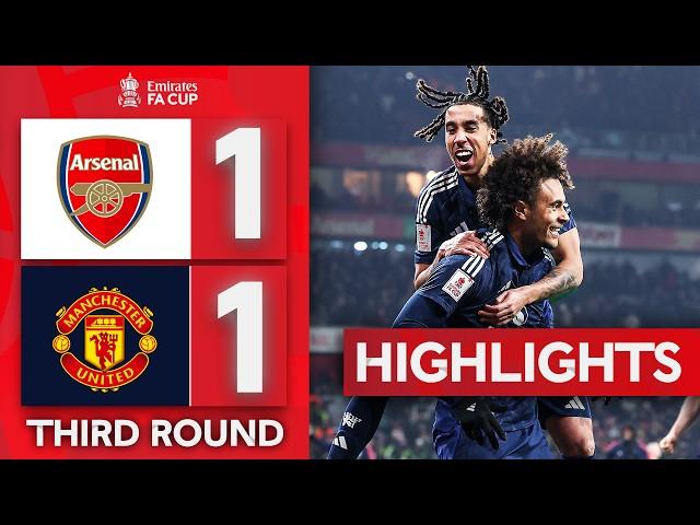 Red Devils Reign Supreme In North London | Arsenal 1-1 3-5 Pens) Man United | Emirates FA Cup 24-25