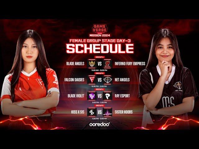 "Gameverse:Mission 2024" Female Group Stage Final Day