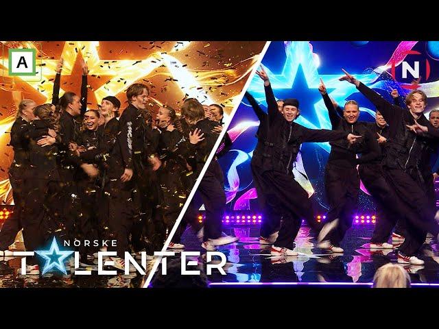 Jump Crew danser seg til gullknappen | Auditions | Norske talenter