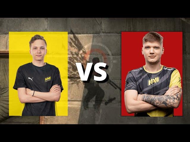 m0NESY VS S1MPLE 1v1