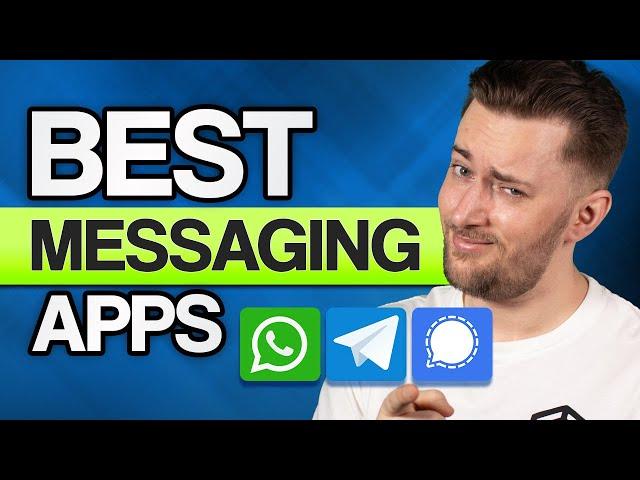 Secure Messaging Apps | Top 3 BEST Messaging apps for 2024 reviewed! 