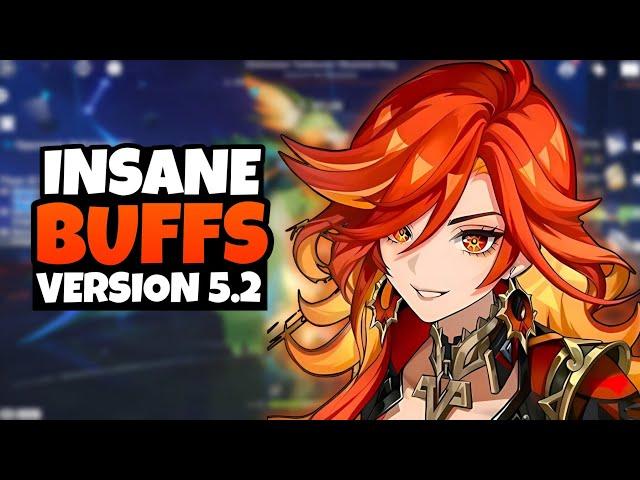 NEW UPDATE!! HUGE ELEMENT REACTION BUFFS in Version 5.2 (DOUBLE DAMAGE) - Genshin Impact