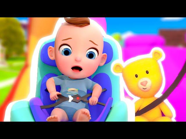 Car Safety Tips Buckle Up Song  |  CocoBerry Nursery Rhymes and Kids Songs