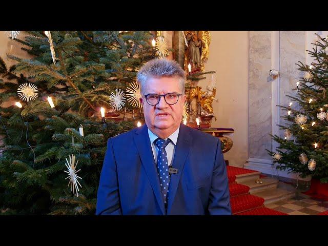 Weihnachts-Videobotschaft von Oberbürgermeister Hubert Schnurr, Stadt Bühl