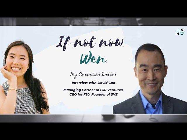 Interview with David Cao -  Managing Partner of F50 Ventures