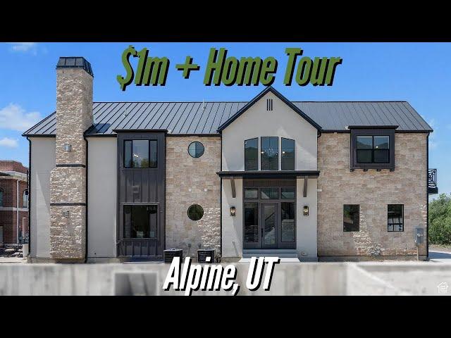 Cottle Homes | Luxury Model Home Tour | Base : $975,000 | Alpine, UT