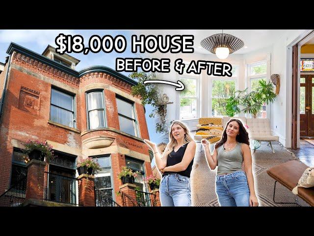 Inside America's Cheapest $18,000 Old House AFTER Renovation