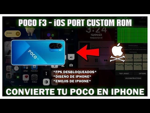 Poco F3 - iOS Custom ROM ! MEMEHub Review Y Tutorial - TIENE EMOJIS DE IPHONE !