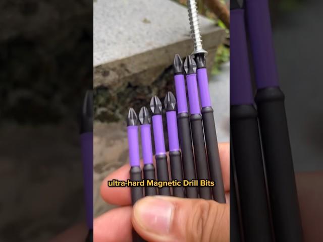 These Magnetic Drill Bits are ideal for a strong grip while drilling️ #tools #besttools