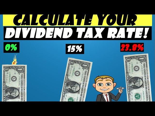 Your Dividend Tax Rates! 3 EXAMPLES! (Calculate Tax On Your Qualified Dividends Like a Pro)