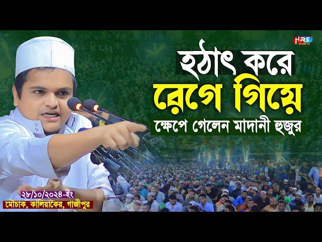 হঠাৎ করে রেগে গিয়ে ক্ষেপে গেলেন মাদানী হুজুর ? মাওলানা রফিকুল ইসলাম মাদানী | Rafiqul islam Madani