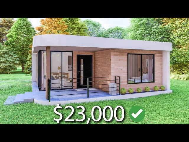 (7x9 Meters) Modern Small House Design | 2 Bedrooms House Tour | Tiny House Living