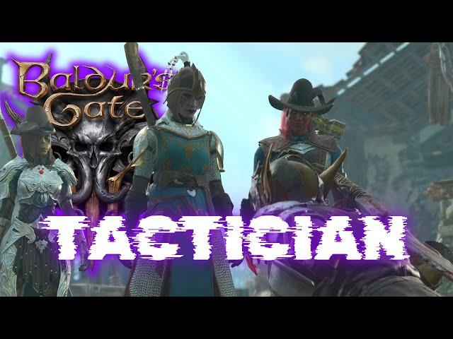 Solo Warrior: Conquering Tactician Mode in Baldur's Gate 3!