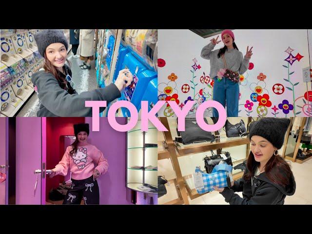TOKYO  shopping in harajuku, vintage designer bags & louis vuitton x murakami!
