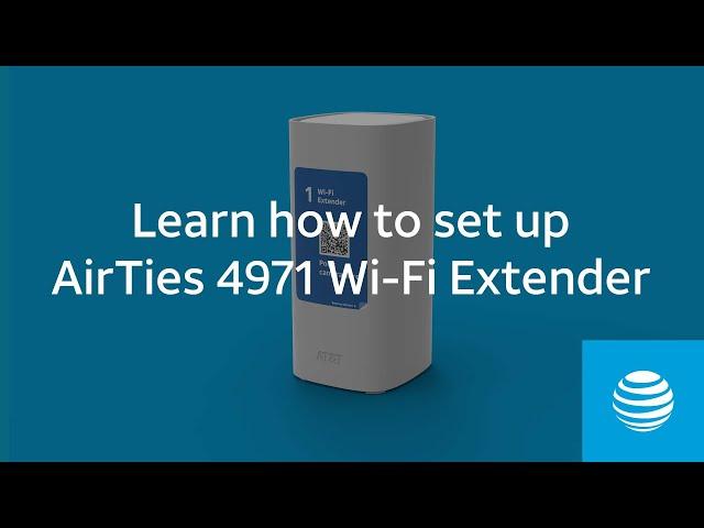 Learn how to set up AirTies 4971 Wi-Fi Extender