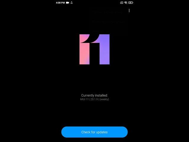 MIUI 11.2 by xiaomi.eu  20.1.16 Android Pie 9 Changelog