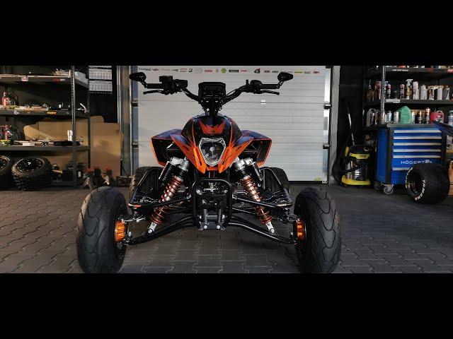 KTM  525 xc  Conversion  890 Duke -R   130HP