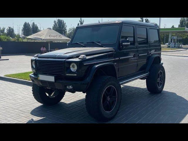 Installation of WEREWOLF bolt-on portal axles kit on Mercedes G-class