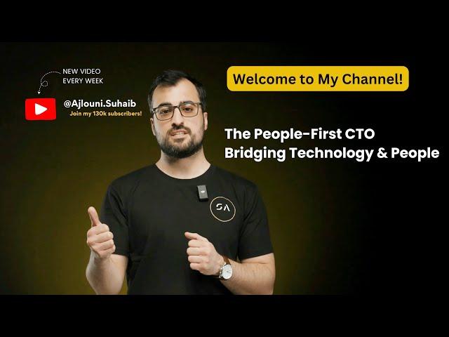 Welcome to Suhaib Ajlouni’s Channel! Master Agile, Leadership & Scaling Tech Teams