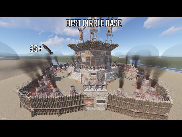 The New Best Circle Base - Rust (China Wall, Widegaps, Inner Peaks, Open Core)