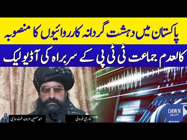 Leaked Secret Audio Call of Banned Outfit TTP Chief Noor Wali Mehsud | Dawn News