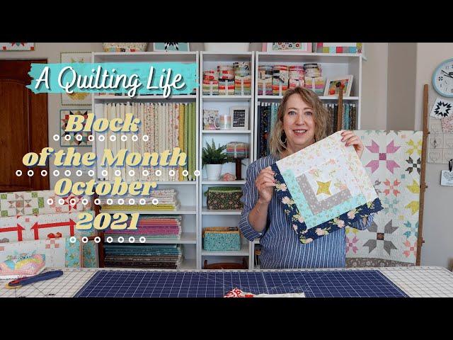 Quilt Block of the Month: October 2021 | A Quilting Life