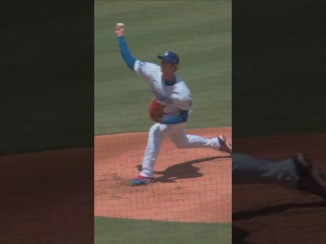 Shohei Ohtani Throws Scoreless 1st Inning with His First 2 Strikeout as a Dodger! | 大谷 翔平 ハイライト