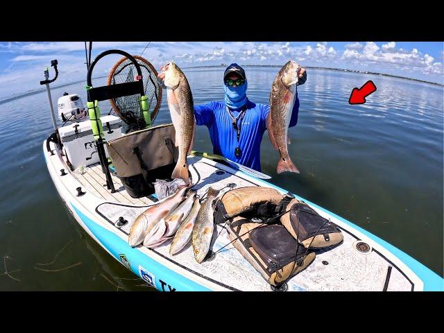 First Time Fishing in My Micro Skiff Bote Rover (Corpus Christi, TX)