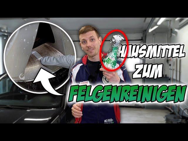 WOW: This home remedy cleans the rims reliably! | AUTOLACKAFFEN