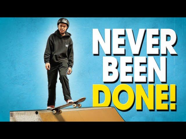 JD SANCHEZ INVENTS NEW SKATEBOARDING TRICKS!