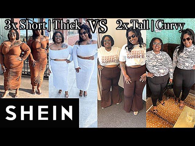 SHEIN PLUS SIZE TRY ON HAUL SHORT VS TALL | PLUS SIZE OUTFIT IDEAS | PLUS SIZE FASHION | CHAR KBTV