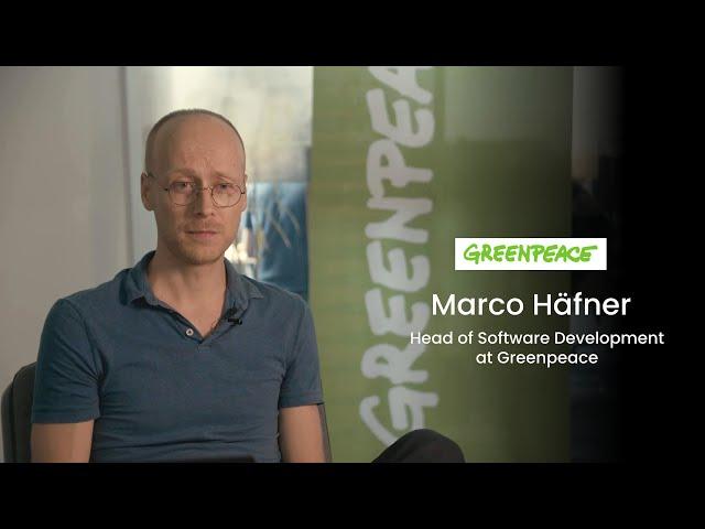 Marko Häfner, Head of software development at Greenpeace, about working with Agiliway