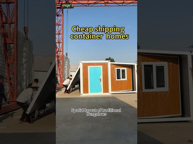 Cheap shipping container homes