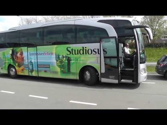 Buses near Keukenhof, NL, 15 april 2014,  part 1 of 2, see info please!