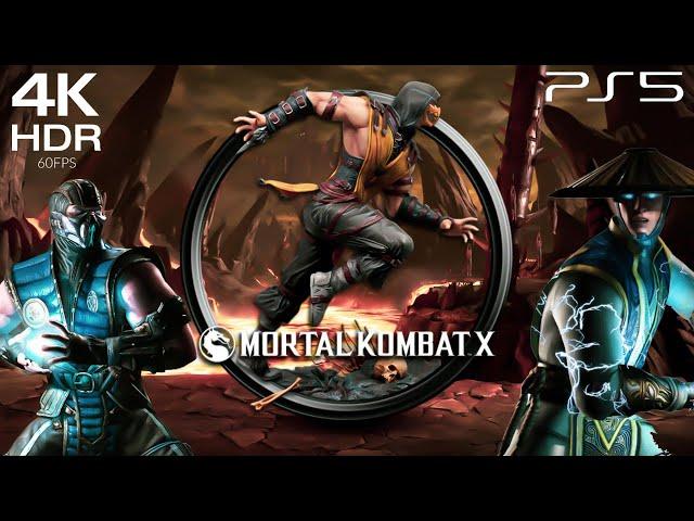 MORTAL KOMBAT X - MOVIE  | PS5 (4K HDR)