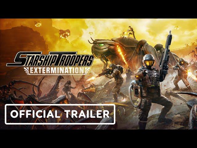 Starship Troopers: Extermination - Official Release Date Trailer | IGN Live 2024