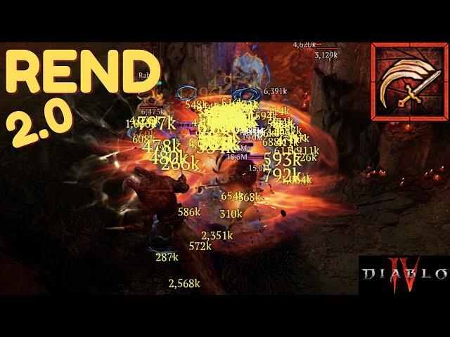 Diablo 4 - Season 6 Rend Bleed Barbarian & Pit 80