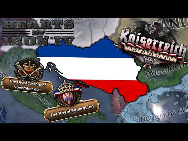 Creating a Royal Federation in the Balkans | Hearts of Iron IV