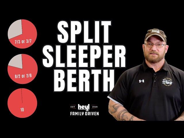 Split Sleeper Berth EXPLAINED!