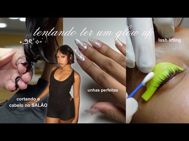 elevando minha autoestima 🫧 | cabelo novo, unhas & lash lifting