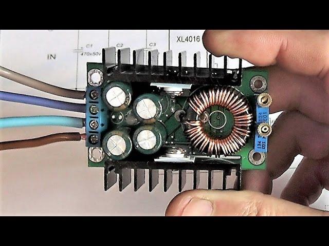 Доработка и тест, преобразователя DC-DC Step Down Adjustable Constant Voltage. Часть 3