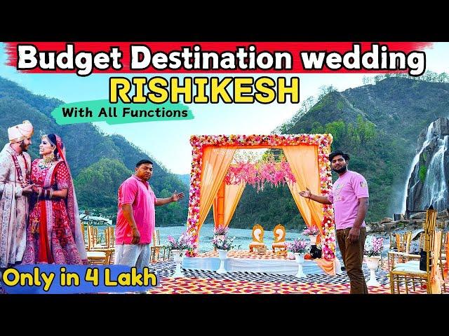 Budget Destination Weddings in Rishikesh l Under 5 lakh l Best Place for Destination Wedding