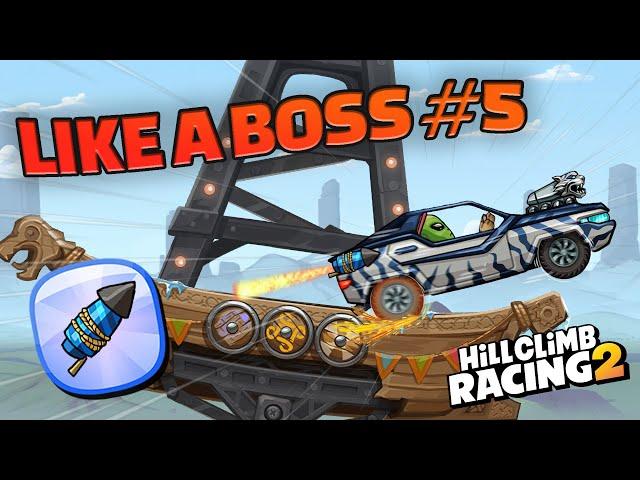 Like a Boss #5Epic and Funny Moments - Hill Climb Racing 2 Gameplay Compilation